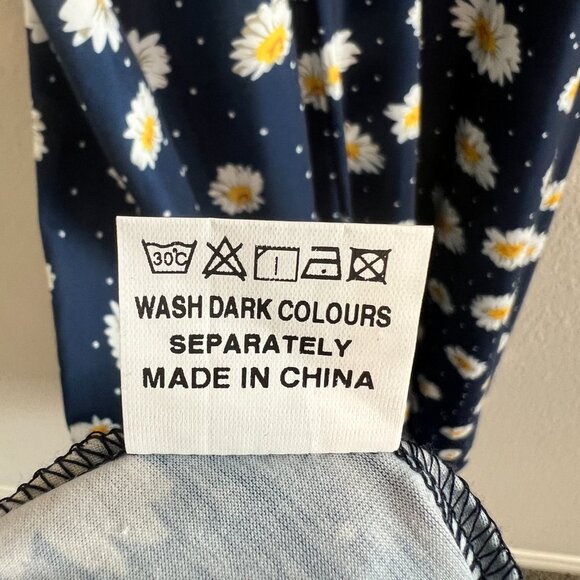 Ouges Halter Neck Floral Summer Casual Sundress - Sz L (NWT) - Picture 5 of 5